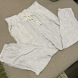 ⭐️3 for $30⭐️ Linen striped pant